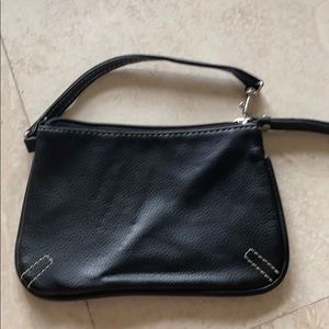 Small Black Wristlet